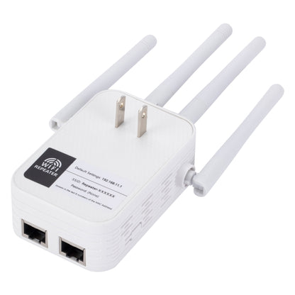 ZX-R08 1200Mbps 2.4G/5G Dual-Band WiFi Repeater Signal Amplifier, US Plug - Wireless Routers by buy2fix | Online Shopping UK | buy2fix