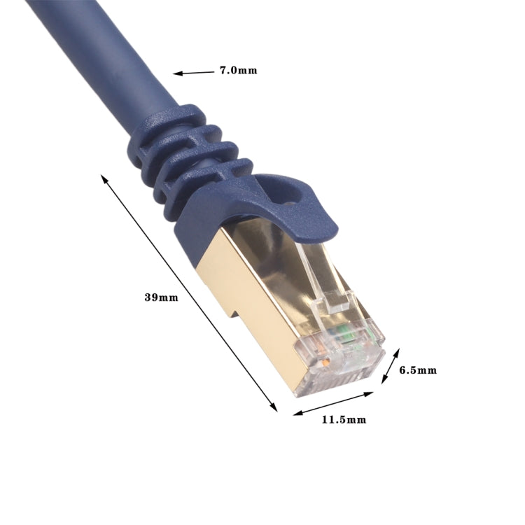 10m CAT8 Computer Switch Router Ethernet Network LAN Cable, Patch Lead RJ45 - Lan Cable and Tools by buy2fix | Online Shopping UK | buy2fix