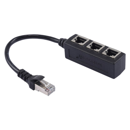 1 to 3 Socket LAN Ethernet Network RJ45 Plug Splitter Extender - Computer & Networking by buy2fix | Online Shopping UK | buy2fix