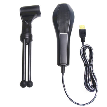 Yanmai Q5 USB 2.0 Game Studio Condenser Sound Recording Microphone with Holder, Compatible with PC and Mac for  Live Broadcast Show, KTV, etc.(Black) - Consumer Electronics by Yanmai | Online Shopping UK | buy2fix