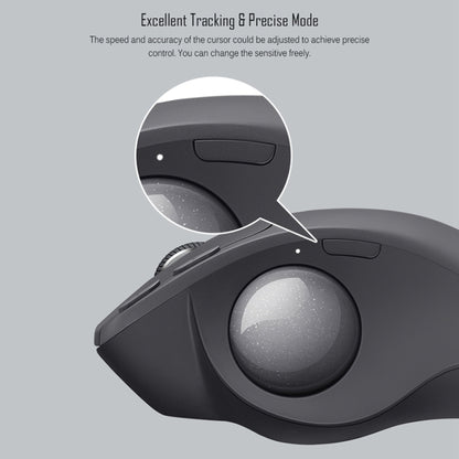 Logitech MX ERGO 440DPI Bluetooth + Unifying Dual-mode Wireless Trackball Optical Mouse(Black) - Wireless Mice by Logitech | Online Shopping UK | buy2fix