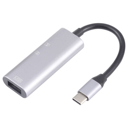 NK-3040 3 in 1 USB-C / Type-C Male to USB Female + SD / TF Card Slots Adapter SD / TF Card Reader - Computer & Networking by buy2fix | Online Shopping UK | buy2fix