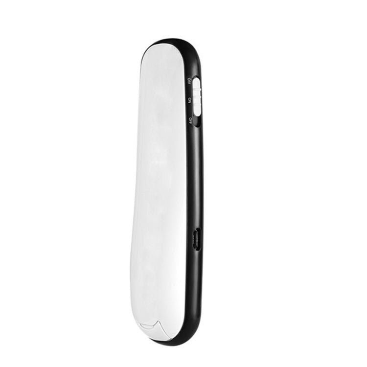 ASiNG A800 USB Charging 2.4GHz Wireless Presenter PowerPoint Clicker Representation Remote Control Pointer, Control Distance: 100m(White) -  by ASiNG | Online Shopping UK | buy2fix