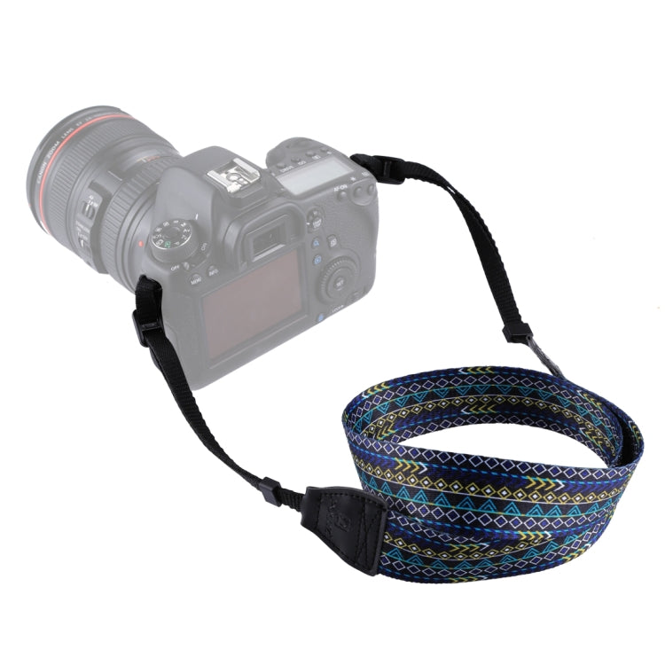 PULUZ Retro Ethnic Style Multi-color Series Shoulder Neck Strap Camera Strap for SLR / DSLR Cameras - Camera Accessories by PULUZ | Online Shopping UK | buy2fix