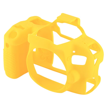 PULUZ Soft Silicone Protective Case for Canon EOS 800D(Yellow) - Camera Accessories by PULUZ | Online Shopping UK | buy2fix