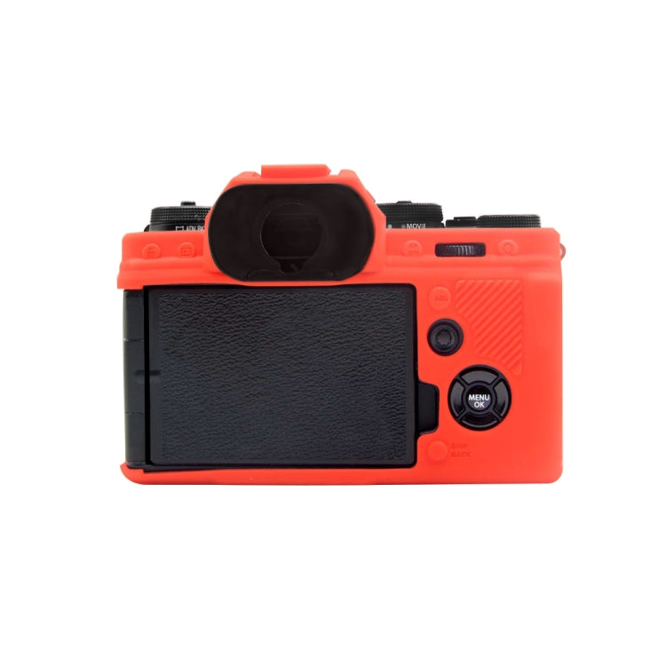 PULUZ Soft Silicone Protective Case for Fujifilm X-T4(Red) - Protective Case by PULUZ | Online Shopping UK | buy2fix