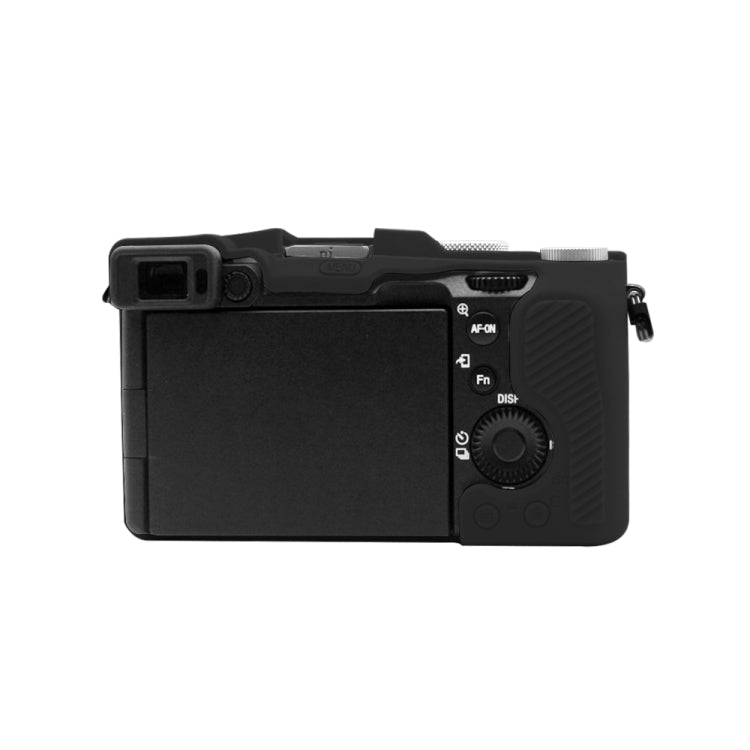 PULUZ Soft Silicone Protective Case for Sony A7C / ILCE-7C(Black) - Camera Accessories by PULUZ | Online Shopping UK | buy2fix