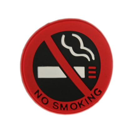 3 pcs Car Decoration No Smoking Sign Sticker, Size: 5x5 cm - Warning Sticker by buy2fix | Online Shopping UK | buy2fix