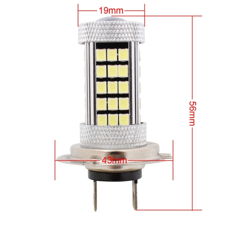 2 PCS H7 12.6W 630LM 6500K White Light 2835 SMD 66 LED Car Fog Light,  DC12V - In Car by buy2fix | Online Shopping UK | buy2fix