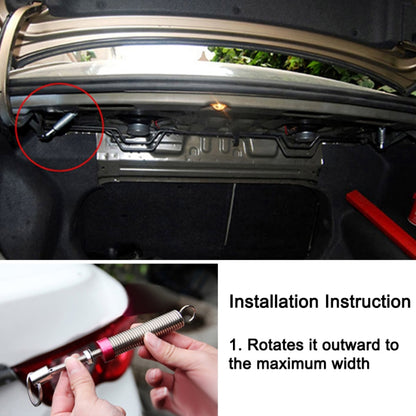 2 PCS Backup Adjustable Automatic Car Trunk Lid Lifting Spring Device - In Car by buy2fix | Online Shopping UK | buy2fix