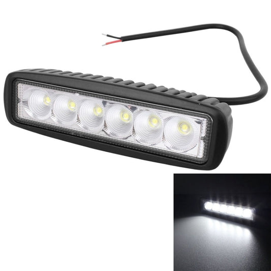 18W 1440LM Epistar 6 LED  Car Work Lamp Bar Light Waterproof IP67, DC 10-30V - In Car by buy2fix | Online Shopping UK | buy2fix