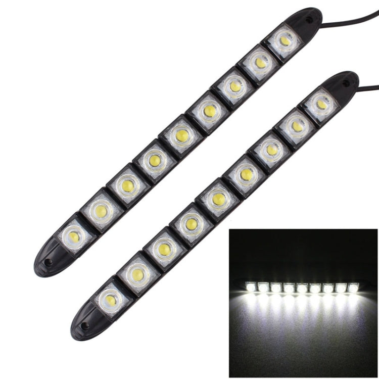 2 PCS  4.5W 9 LED SMD 5050 Flexible Snake LED Car Daytime Running Lights, DC 12V - In Car by buy2fix | Online Shopping UK | buy2fix