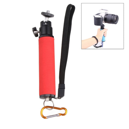 LED Flash Light Holder Sponge Steadicam Handheld Monopod with Gimbal for SLR Camera(Red) - Camera Accessories by buy2fix | Online Shopping UK | buy2fix