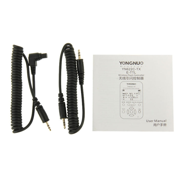 YONGNUO YN622C-KIT E-TTL Wireless Flash Trigger Controller + Transceiver Kit for Canon Camera - Wireless Flash Trigger by YONGNUO | Online Shopping UK | buy2fix