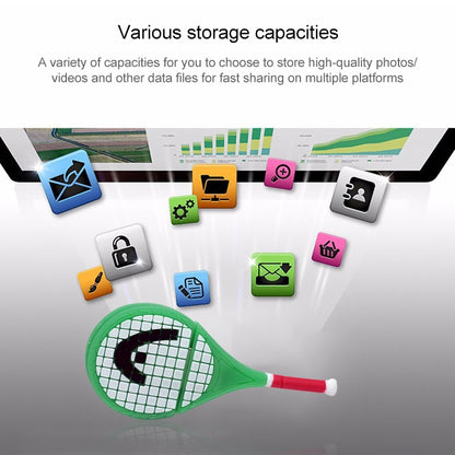 Tennis Racket Shape USB Flash Disk (8 GB) - USB Flash Drives by buy2fix | Online Shopping UK | buy2fix