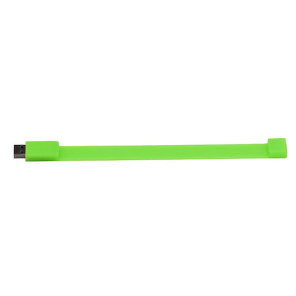 4GB Silicon Bracelets USB 2.0 Flash Disk(Green) - USB Flash Drives by buy2fix | Online Shopping UK | buy2fix