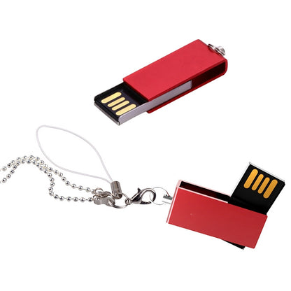 Mini Rotatable USB Flash Disk (2GB), Black - USB Flash Drives by buy2fix | Online Shopping UK | buy2fix