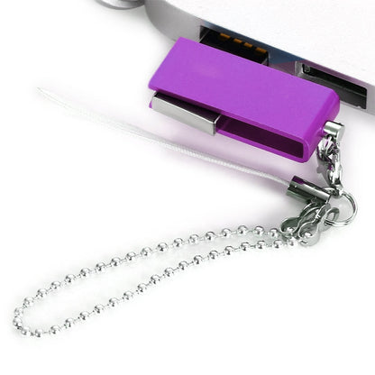 Mini Rotatable USB Flash Disk (2GB), Purple - USB Flash Drives by buy2fix | Online Shopping UK | buy2fix