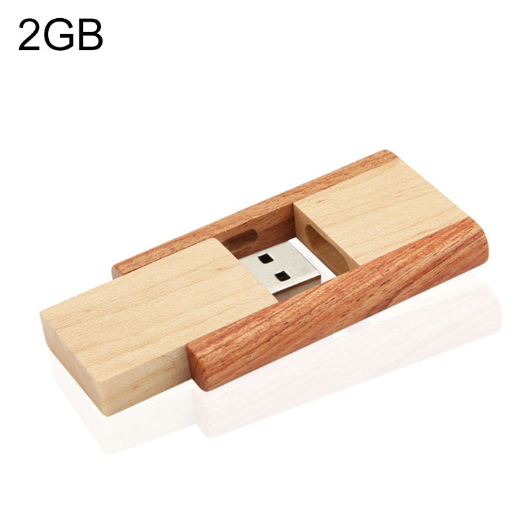 2 GB Wood Material USB Flash Disk - USB Flash Drives by buy2fix | Online Shopping UK | buy2fix