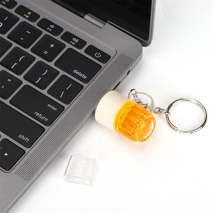 Beer Keychain Style USB Flash Disk with 16GB Memory - USB Flash Drives by buy2fix | Online Shopping UK | buy2fix