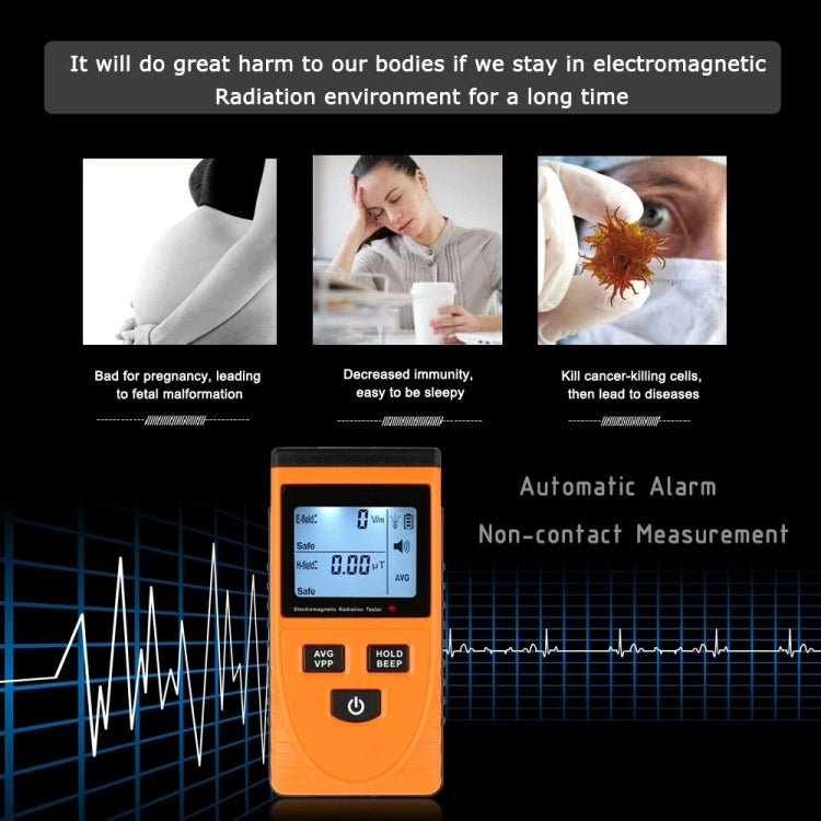 BENETECH GM3120 Electromagnetic Radiation Tester - Radiation Detector by BENETECH | Online Shopping UK | buy2fix