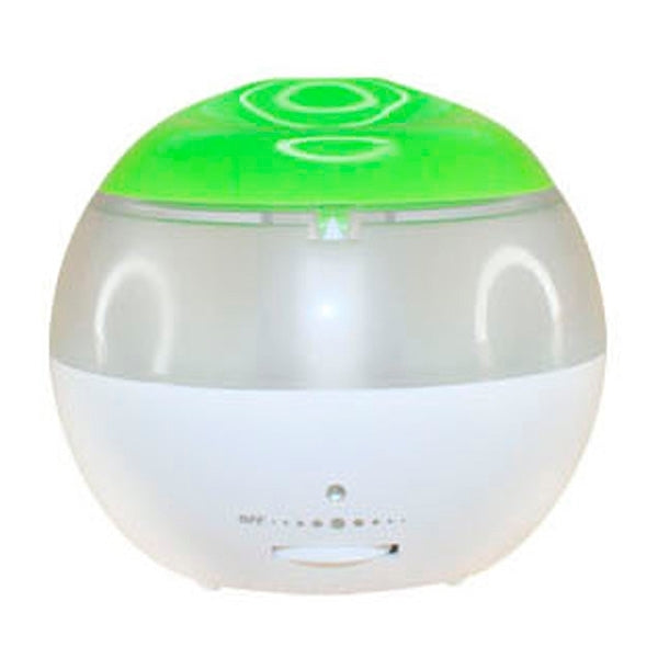 USB Air Humidifier with Mini Red Indicator and Vapour Amount Regulating Switch (White + Green) - Home & Garden by buy2fix | Online Shopping UK | buy2fix