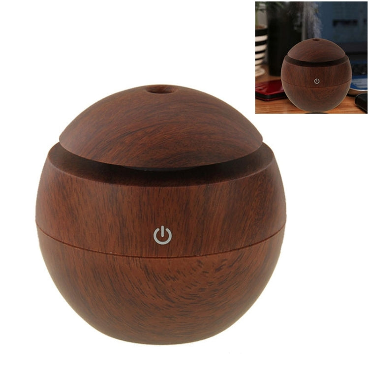 LM-X1 USB Rechargeable Wood Texture 3W Ultrasonic Aroma Air Humidifier - Home & Garden by buy2fix | Online Shopping UK | buy2fix