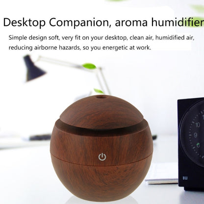 LM-X1 USB Rechargeable Wood Texture 3W Ultrasonic Aroma Air Humidifier - Home & Garden by buy2fix | Online Shopping UK | buy2fix