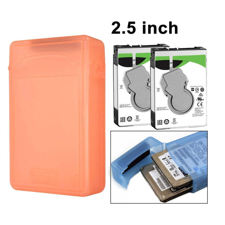 2.5 inch HDD Store Tank, Support 2x 2.5 inches IDE/SATA HDD(Orange) - HDD Enclosure by buy2fix | Online Shopping UK | buy2fix