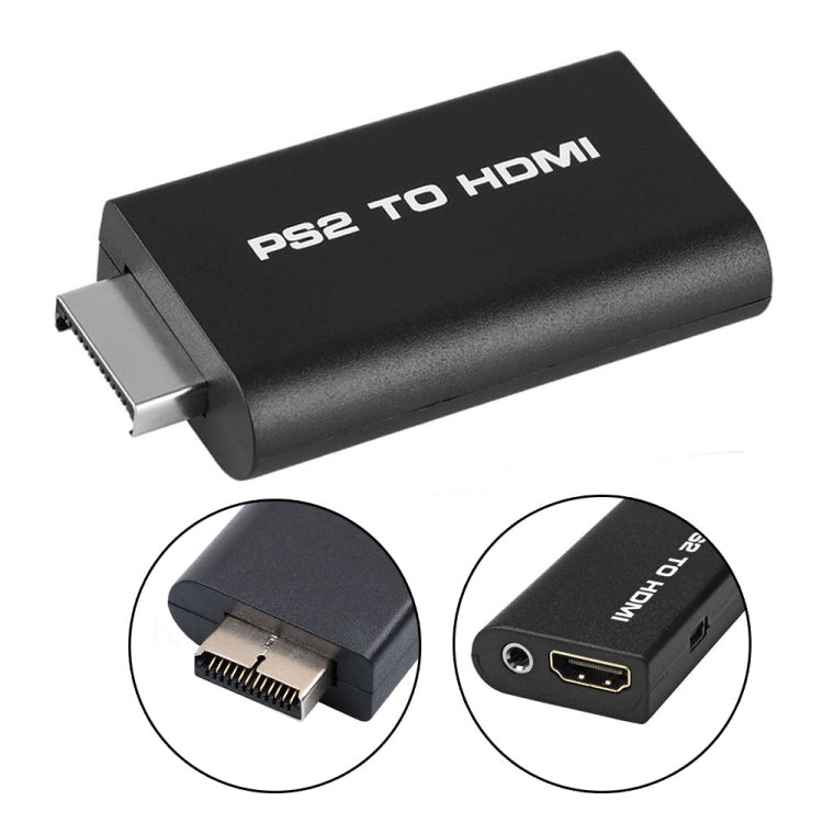 Mini PS2 to HDMI Box Audio Video Digital Converter Adapter - Converter by buy2fix | Online Shopping UK | buy2fix