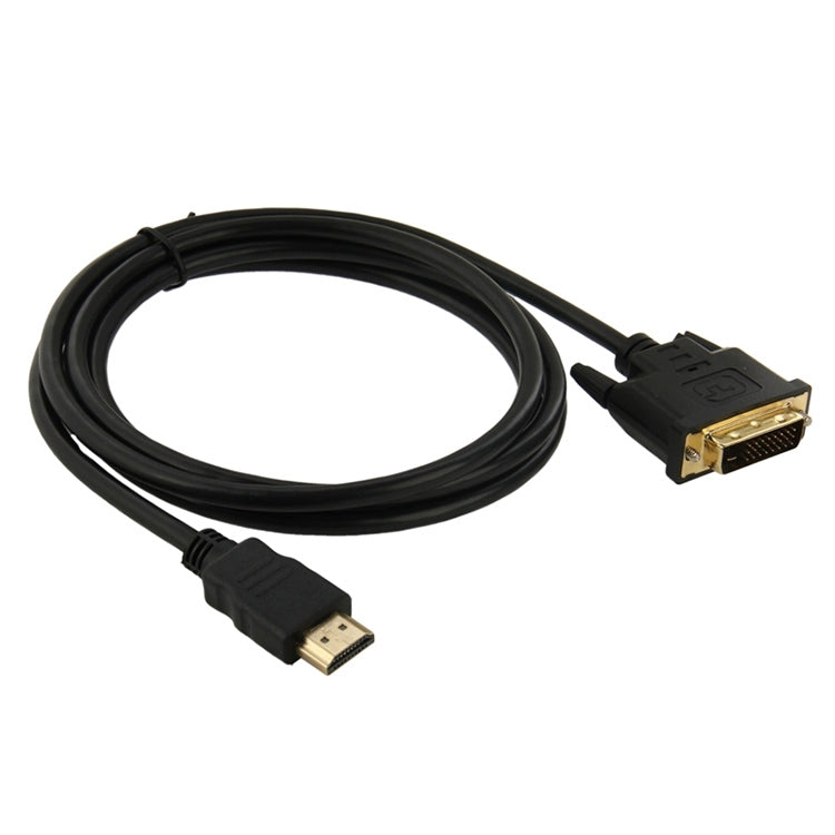 1.8m HDMI (Type-A) Male to DVI 24+1 Pin Male Adapater Cable -  by buy2fix | Online Shopping UK | buy2fix