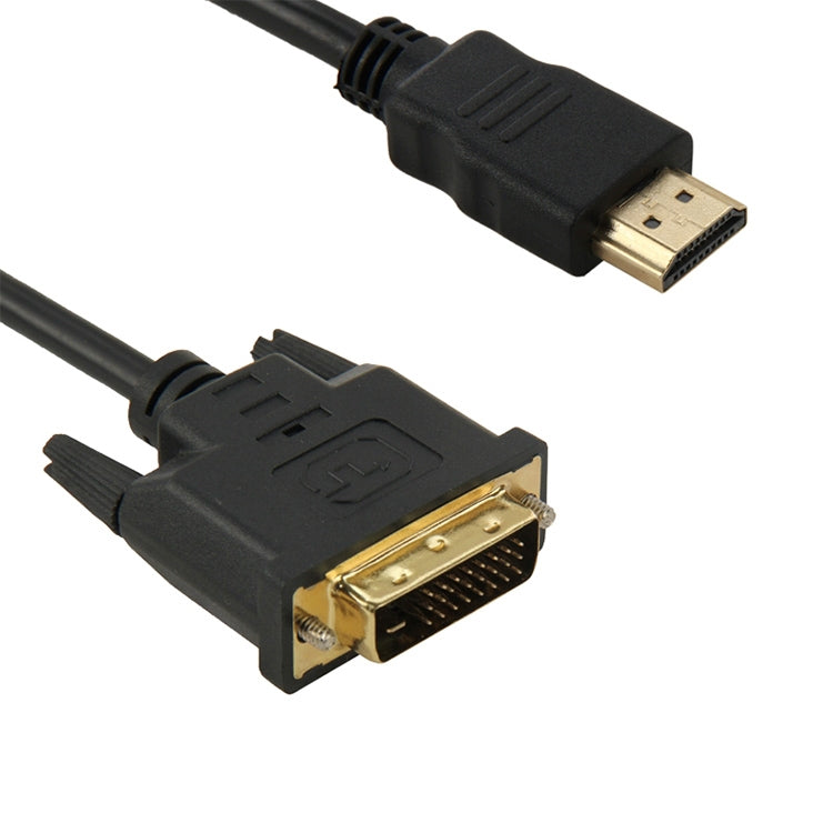 1.8m HDMI (Type-A) Male to DVI 24+1 Pin Male Adapater Cable -  by buy2fix | Online Shopping UK | buy2fix