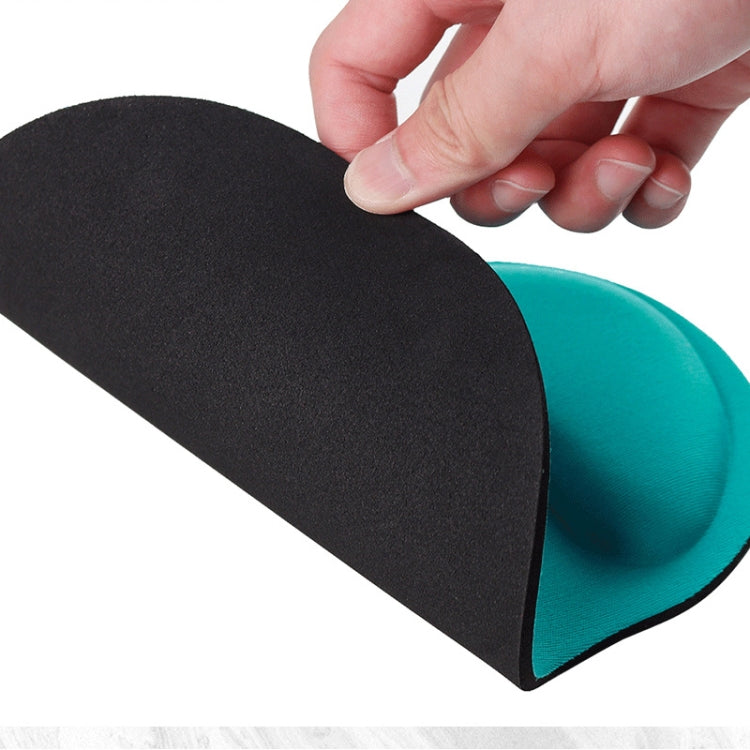 2 PCS Cloth Gel Wrist Rest Mouse Pad(Green) - Mouse Pads by buy2fix | Online Shopping UK | buy2fix