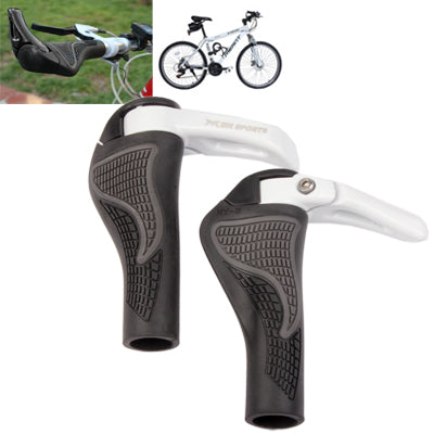 Ergonomic Combination Sets Handlebar with Vice(White) - Outdoor & Sports by buy2fix | Online Shopping UK | buy2fix