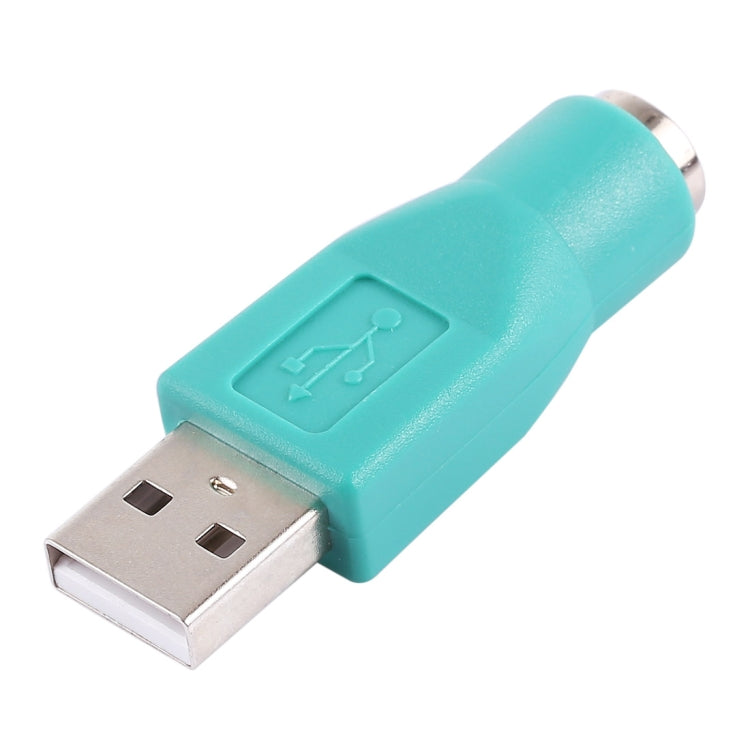 USB A Plug to mini DIN6 female Adapter (PS/2 to USB)(Green) - Computer & Networking by buy2fix | Online Shopping UK | buy2fix