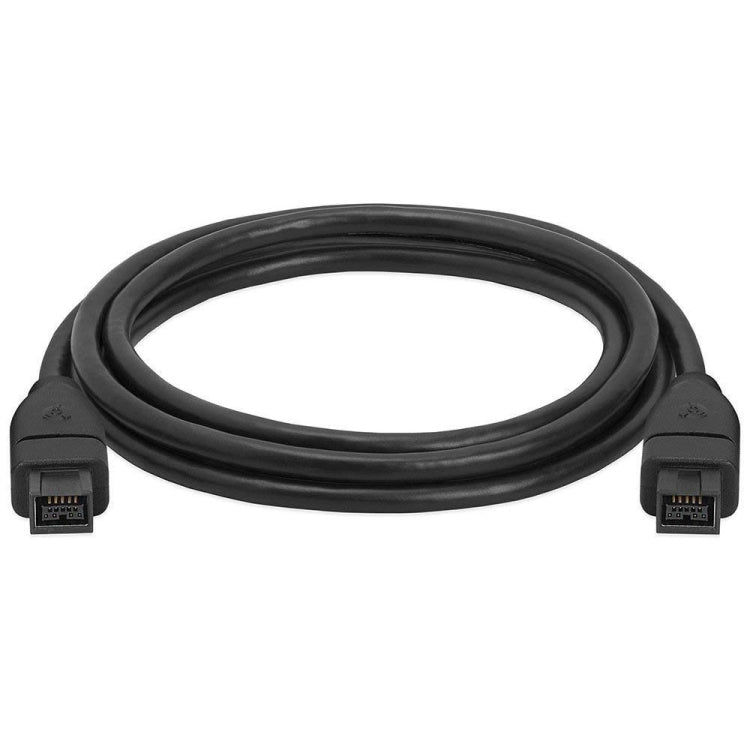 Firewire 800 IEEE1394B 9 Pin to 9 Pin Male Cable, Length: 1.8m(Black) - 1394 Series by buy2fix | Online Shopping UK | buy2fix