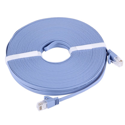 CAT6 Ultra-thin Flat Ethernet Network LAN Cable, Length: 20m(Blue) - Lan Cable and Tools by buy2fix | Online Shopping UK | buy2fix