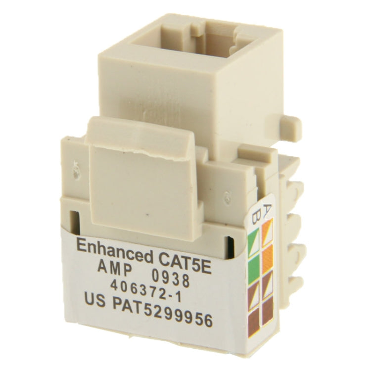 Networking RJ45 Cat5E Jack Module Connector Adapter (Good Quality) - Lan Cable and Tools by buy2fix | Online Shopping UK | buy2fix