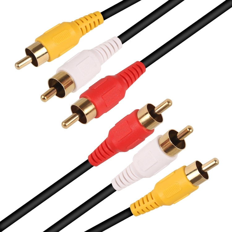 Normal Quality Audio Video Stereo RCA AV Cable, Length: 1.5m - RCA Cable by buy2fix | Online Shopping UK | buy2fix