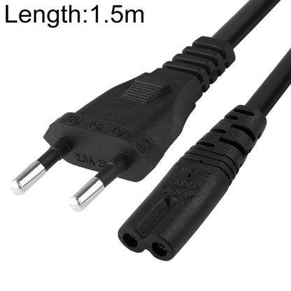 2 Prong Style EU Notebook Power Cord, Cable Length: 1.5m - Power Cord by buy2fix | Online Shopping UK | buy2fix