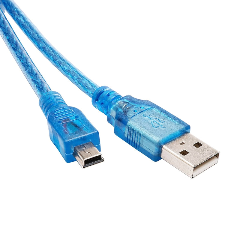 USB 2.0 AM to Mini USB Male Adapter Cable , Length: 30cm (Blue) - USB Cable by buy2fix | Online Shopping UK | buy2fix