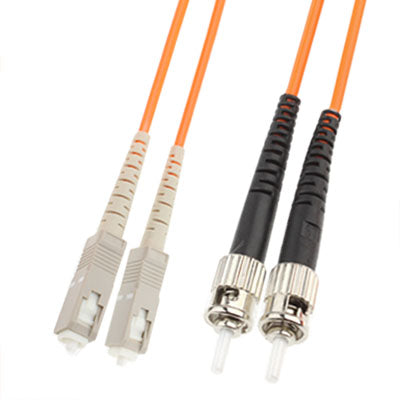 SC-ST Dual-Core Multi Mode Fiber Optic Jumper,Length: 3m - Fiber Optic Jumper by buy2fix | Online Shopping UK | buy2fix