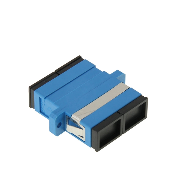 SC-SC Multimode Duplex Fiber Flange / Connector / Adapter / Lotus Root Device(Blue) - Fiber Optic Jumper by buy2fix | Online Shopping UK | buy2fix