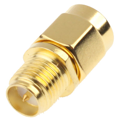 SMA Male to RP-SMA Female Adapter (Gold Plated) - Connectors by buy2fix | Online Shopping UK | buy2fix