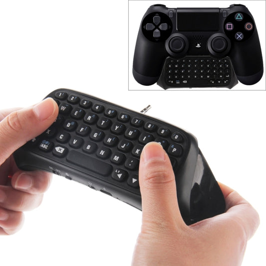 Dobe TP4-008 Bluetooth 3.0 Keyboard for PlayStation 4 PS4 Controller(Black) - Gamepads by DOBE | Online Shopping UK | buy2fix