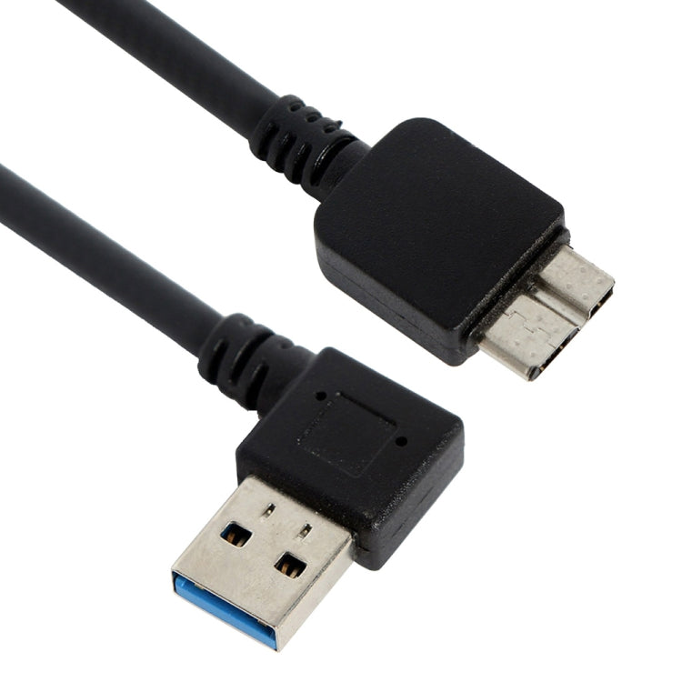 USB 3.0 Male to Micro USB 3.0 Male Adapter Cable, Right Bend, Length: 12cm -  by buy2fix | Online Shopping UK | buy2fix