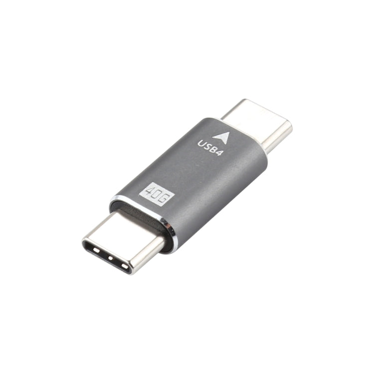 USB-C / Type-C 4.0 Male to Male Plug Converter 40Gbps Data Sync Adapter - Computer & Networking by buy2fix | Online Shopping UK | buy2fix