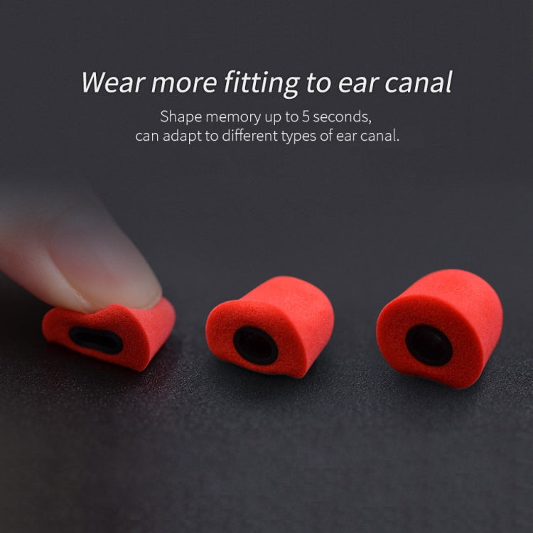 KZ 6 PCS Sound Insulation Noise Cancelling Memory Foam Earbuds Kit for All In-ear Earphone, Size: L & M & S(Black) - Apple Accessories by KZ | Online Shopping UK | buy2fix