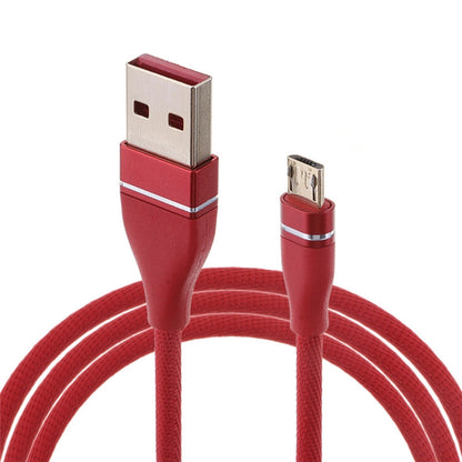 Nylon Weave Style USB to Micro USB Data Sync Charging Cable, Cable Length: 1m, For Galaxy, Huawei, Xiaomi, LG, HTC and Other Smart Phones (Red) - Micro USB Cable by buy2fix | Online Shopping UK | buy2fix