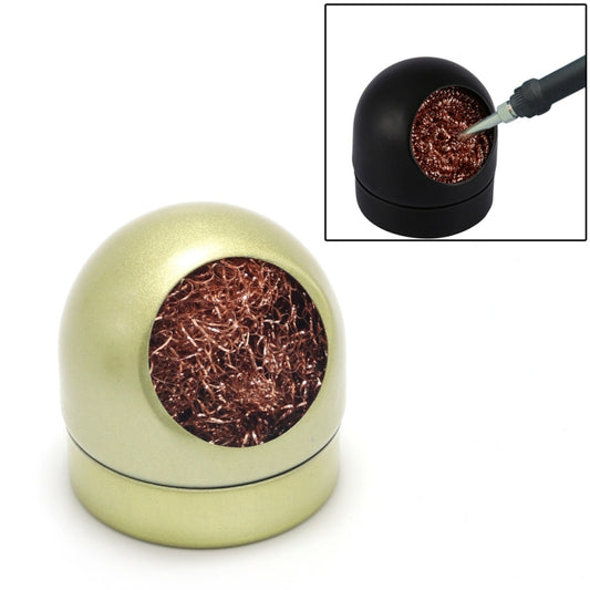 Kaisi Soldering Iron Nozzle Cleaning Ball Pure Copper Removing Tin Ball Seat(Yellow) - Others by Kaisi | Online Shopping UK | buy2fix